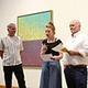 Associate Professor of Art Annie Strader introduces Mark Brosmer ’85 and Ryan Lane ’85